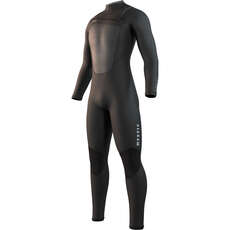 Traje De Neopreno Completo Con Cremallera Frontal De 3/2 Mm De La Marca Mystic, Negro 250030