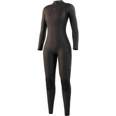 Traje De Neopreno Mystic Para Mujer Haven 4/3 Con Cremallera En La Espalda, Color Negro