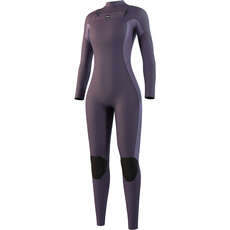 Traje De Neopreno Mystic Para Mujer Haven 5/3 Con Cremallera Delantera, Color Morado