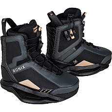 Botas De Wakeboard Ronix Rise Intuition - Negro Guepardo/Albaricoque Botas De Wakeboard Ronix Rise Intuition - Negro Guepardo/Albaricoque