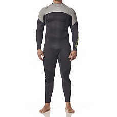 Traje De Neopreno Typhoon Essential 3/2 Mm Con Cremallera Trasera - Grafito/Pizarra Traje De Neopreno Typhoon Essential 3/2 Mm Con Cremallera Trasera - Grafito/Pizarra