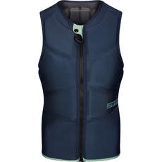 Chaleco De Impacto De Kitesurf Mystic Star F-Zip Para Mujer - Azul Noche 200112