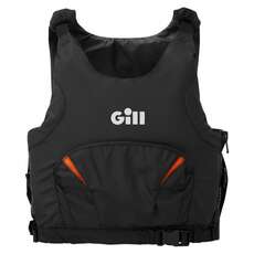 Gill Child Pursuit Ayuda De Flotabilidad Con Cremallera Lateral - Negro / Naranja - 4916J