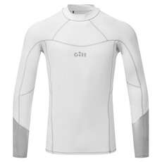 Gill Pro Rash Vest Manica Lunga - Bianco - 5020