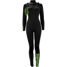 Traje De Neopreno Con Cremallera Trasera Sola Womens H2O 3/2Mm - Paradise