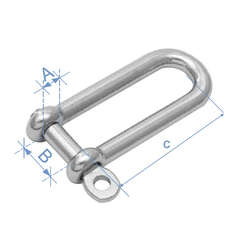 Holt Acciaio Inossidabile A4 Esteso (Long) Dee Grilli