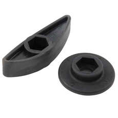 Allen Brothers A5229 Wing Nut & Bolt Retenue En Plastique