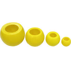 Allen Brothers Rope And Shock Cord Ball Stoppers - Jaune