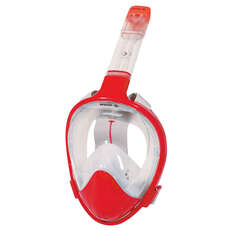 Beuchat Smile Full Face Snorkeling Mask - Rossa