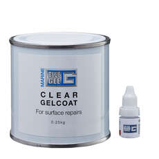 Bluegee Gelcoat & Catalyst - Transparent - 0,25 Kg