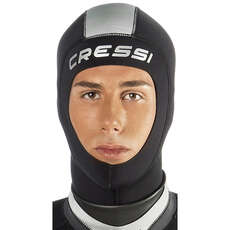 Cressi Mujer 5Mm Wetsuit Hood - Negro/plata Lr10750