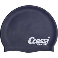 Cuffia Da Nuoto In Silicone Cressi - Blu Scuro