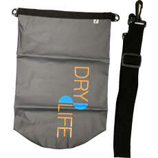 Dry Life 15L Dry Bag & Bandolera - Gris