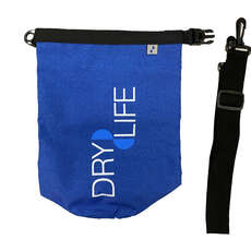 Dry Life 5L Soft Tarp Dry Bag & Bandoulière - Bleu