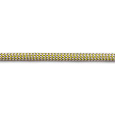 Hoja De Control De Bote Fse Robline De 5 Mm - Blanco Amarillo [Dyneema]