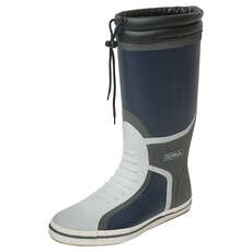 Gul Deck Full Length Sailing Boots - Navy / Charcoal