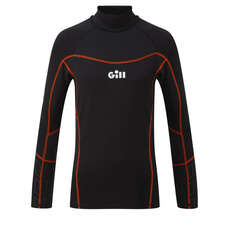 Gill Junior Hydrophobe Top À Manches Longues - Noir - 5006J