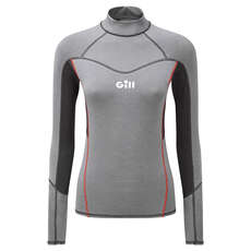 Gill Mujer Eco Rash Vest Manga Larga - Gris - 5025W