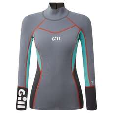 Top De Neopreno Gill Para Mujer Zenlite Dinghy Sailing - Steel Grey - 5003W