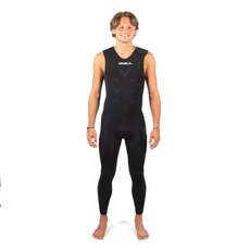 Traje De Neopreno Largo John Gul Code Zero 1Mm Flatlock - Negro