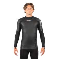 Rash Vest Gul Code Zero Vaprkin A Maniche Lunghe - Nero