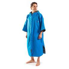 Gul Evo Robe Poncho Cambiador Impermeable Con Capucha - Azul / Gris