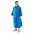 Gul Evo Robe Poncho Cambiador Impermeable Con Capucha - Azul / Gris