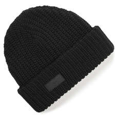 Gorro De Punto Trenzado Gill - Negro