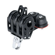 Harken 347 29Mm Triple Carbo Block - Becket, Cam Grapa