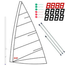 Holt Laser Standard Mk1 Réplica De Paquete De Vela Y Mástil