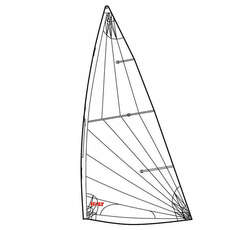 Replica Laser ® Full / Ilca 7 Mainsail Mark 2 - Sin Listones