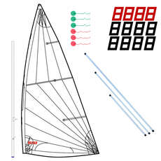 Holt Laser Mk2 Réplica De Paquete De Vela Y Mástil