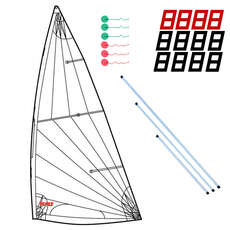 Paquete De Vela Réplica Holt Laser Mk2