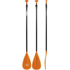 Jobe Remo De Sup De Aluminio De 3 Piezas  - Naranja