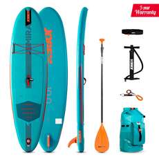 Paquete De Tabla De Paddle Surf Hinchable Jobe Mira 10.0 - Turquesa Paquete De Tabla De Paddle Surf Hinchable Jobe Mira 10.0 - Turquesa