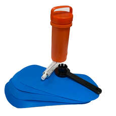 Kit Di Riparazione Jobe Sup - Toppe Lunghe - Blu