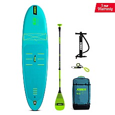Paquete De Tabla De Sup Inflable Jobe Aero Nera Lite 10.6 Y Remo De Fibra De Vidrio - Verde Azulado Paquete De Tabla De Sup Inflable Jobe Aero Nera Lite 10.6 Y Remo De Fibra De Vidrio - Verde Azulado