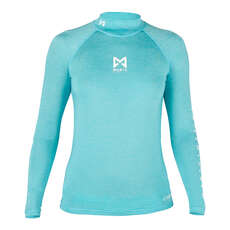 Rashvest À Manches Longues Cube Pour Femmes Magic Marine - Bleu Mêlée Mm081011