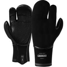 Guantes De Neopreno Mystic Supreme Lobster De 5 Mm, Color Negro