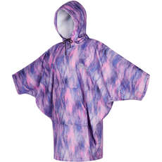 Poncho Mystic Femme - Noir / Violet 210137