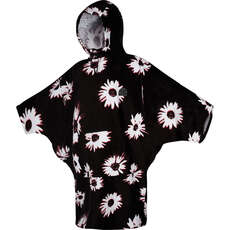 Poncho Mystic Femme - Noir / Blanc 210137