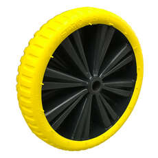 Roue De Chariot De Dinghy D'optiparts De Perforation - Jaune