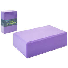 Bloque De Yoga De Espuma Pursuit Fitness - Morado