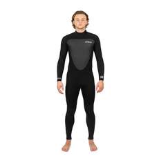 Traje De Neopreno Gul Response 3/2 Mm Con Costura Invisible  - Negro/negro