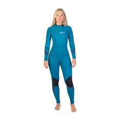 Traje De Neopreno Gul Response Blindstitched 3/2 Mm Para Mujer  - Azul Verdoso/mármol