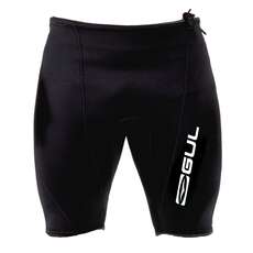 Gul Response 2Mm Pantaloncini In Neoprene Flatlock - Nero