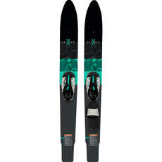 Skis Nautiques Combinés Radar X-Caliber Avec Fixation Cruise - Noir 2025