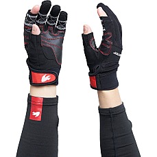 Guantes De Vela Rooster Pro Race 2 De Dedos Largos - Negro Guantes De Vela Rooster Pro Race 2 De Dedos Largos - Negro