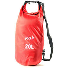 Ruk Sport 20L Bolsas Secas Con Correa - Rojo - Db023