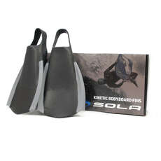 Quillas De Bodyboard Sola Kinetic - Negro / Gris